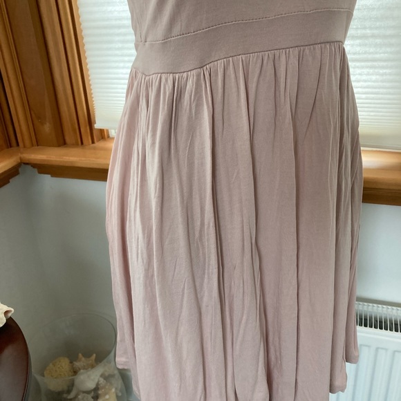 Sunday Best Aritzia dusty pink dress with pockets new size small - Picture 2 of 6